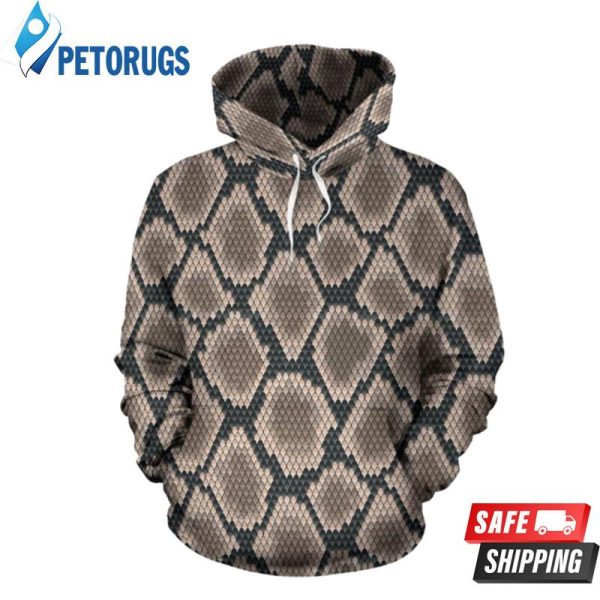 Snake Skin 3D Hoodie