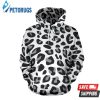 Snow Leopard Skin 3D Hoodie