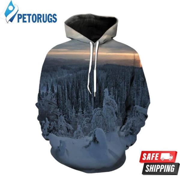 Snow Mountain 3D Hoodie