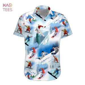 Snowboarding Hawaii Shirt 3D Limited Edition