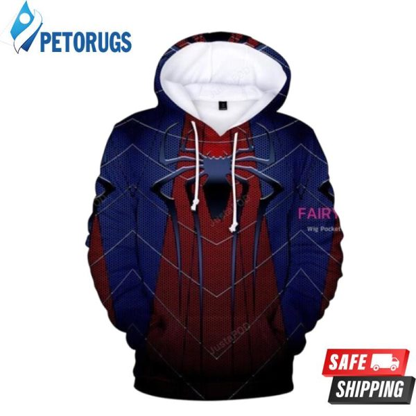 Spider Man Peter Benjamin Parker L 3D Hoodie