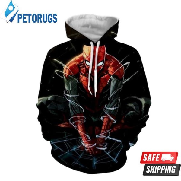 Spiderman 3D Hoodie