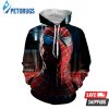 Spiderman Pose 3D Hoodie