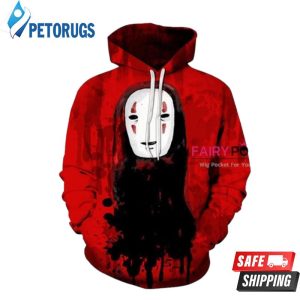 Spirited Away No Face Man 3D Hoodie