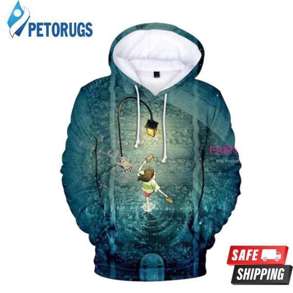 Spirited Away Ogino Chihiro 3D Hoodie