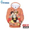 Spirited Away Ogino Chihiro Haku Kaonashi 3D Hoodie