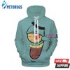 Spongebob Squarepants Plankton Sheldon 3D Hoodie