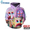 Spongebob Squarepants Squidwaword Tentacles Trippy 3D Hoodie