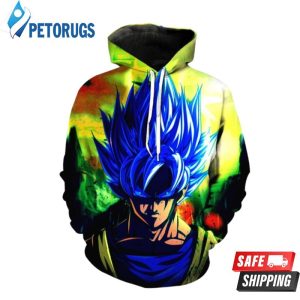 Ssgss Dragon Ball Z 3D Hoodie