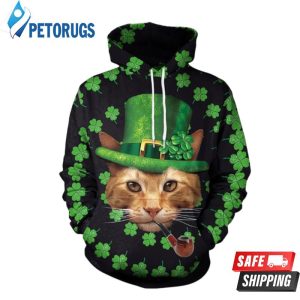 St Patrick Day Digital Pockets 3D Hoodie