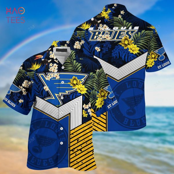 St. Louis Blues NHL Hawaiian Shirt And Shorts