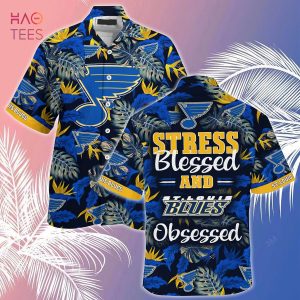 St. Louis Blues NHL-Summer Hawaiian Shirt And Shorts