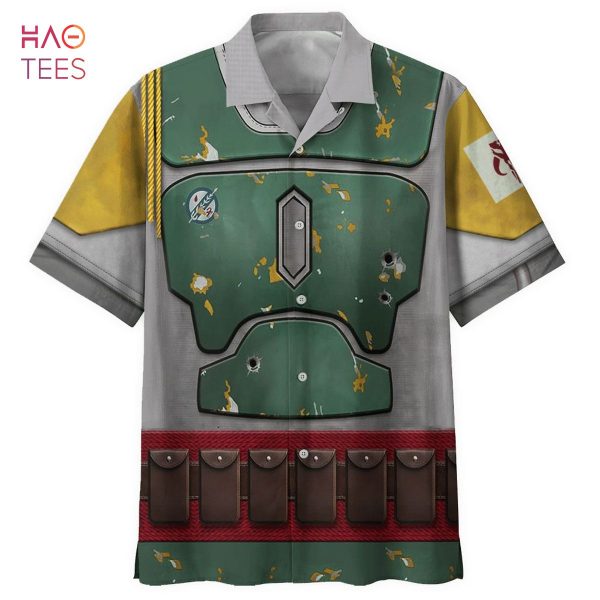 Star Wars Boba Fett Cosplay Hawaiian Shirt