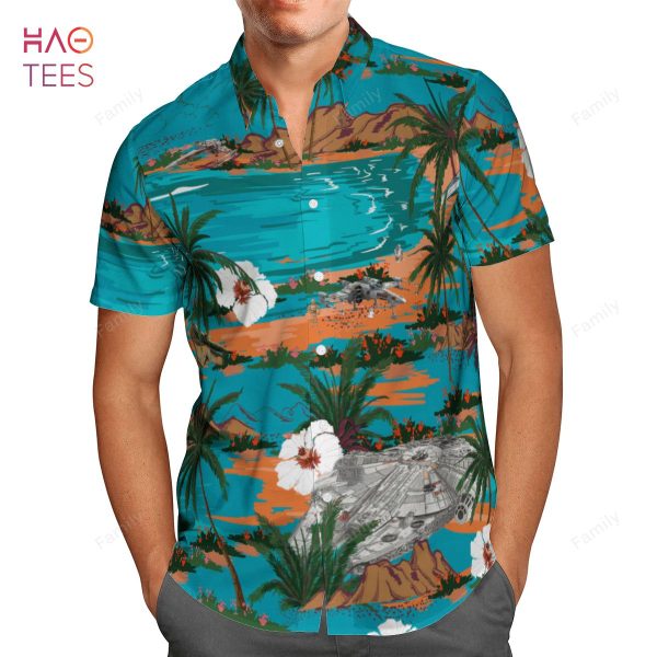 Star Wars Facon X-Wing Jedi Ship AOP Hawaiian Shirt