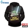 Star Wars The Mandalorian Jedi Master 3D Hoodie