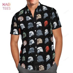 Star wars Galaxy Helmet AOP Hawaiian Shirt