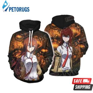 Steins;Gate Makise Kurisu 3902 3D Hoodie