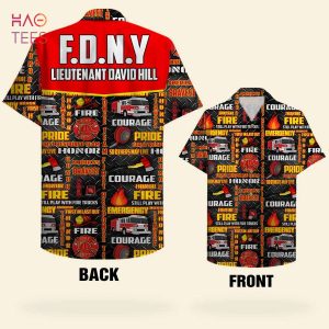 Still Play With Fire Trucks Personalized Firefighter Hawaiian Shirt