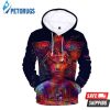 Stranger Things Black 3D Hoodie