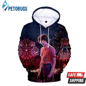 Stranger Things H 3D Hoodie