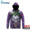 Suicide Squad Joker Purple 3D Hoodie