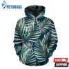 Sun Spot Tropical Palm Leaves Hower Curtain 3D Hoodie