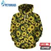 Sunflower Fresh Bright Color 3D Hoodie