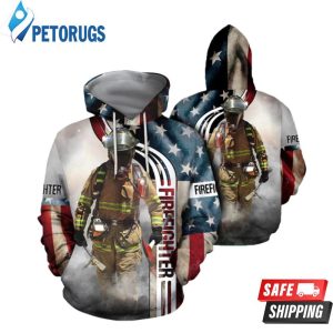 Super Hero Firefighter Gift For Fireghter Lovers For Men And Women 3D Hoodie