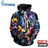 Super Saiyan God Goku Vs Lord Beerus Battle Of Gods Dragon Ball Z 3D Hoodie