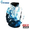 Super Saiyan Goku Kamehameha Dragon Ball Z 3D Hoodie