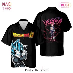 Super Vegeta Hawaiian Shirt Dragon Ball Anime Shirt for Men Women