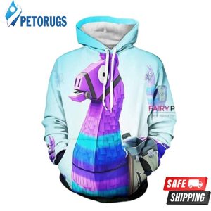 Supply Llama 3D Hoodie