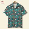 Surfing Hawaiian Shirt – Custom Palm Trees Background