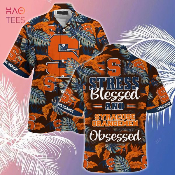 Syracuse Orange  Summer Hawaiian Shirt And Shorts