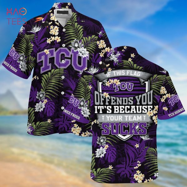 TCU Horned Frogs Summer Hawaiian Shirt And Shorts