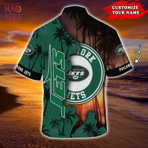 TREND New York Jets NFL Customized Summer Hawaiian 3D Shirt