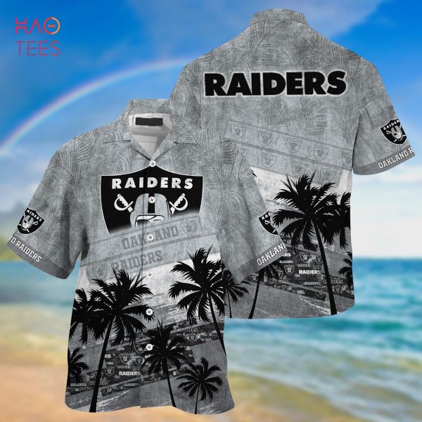 TREND Oakland Raiders NFL Trending Summer Hawaiian Shirt