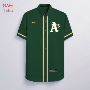 TRENDING Personalized Oakland Athletics All Over Print 3D Hawaiian Shirt