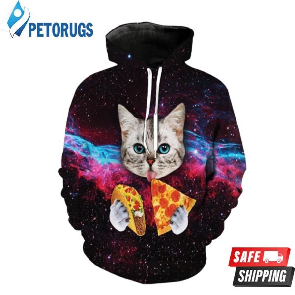 Taco Cat 3D Hoodie