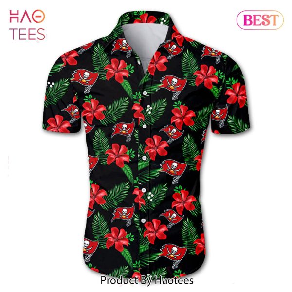 Tampa Bay Buccaneers Hawaiian Shirt Tropical Flower summer