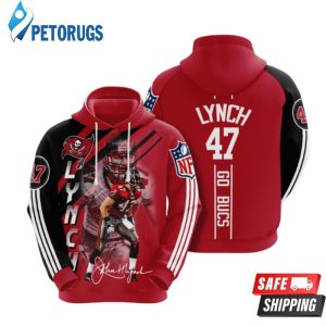 Tampa Bay Buccaneers Lynch 47 3D Hoodie