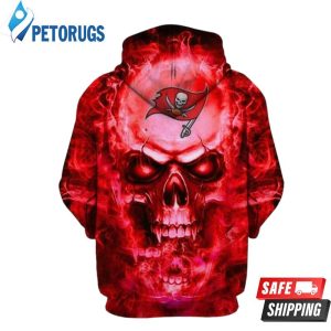 Tampa Bay Buccaneers Nfl Football Skull 21413 3D Hoodie