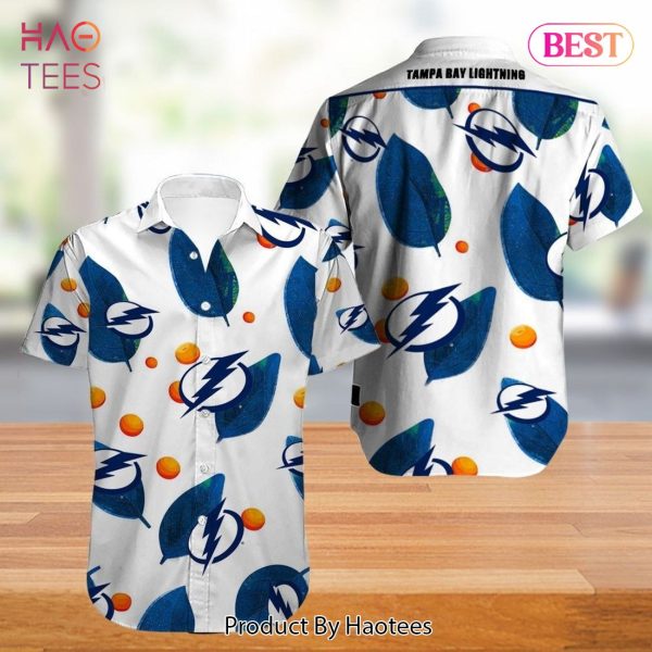 Tampa Bay Lightning Hawaiian Shirt Tropical Flowers summer for fans