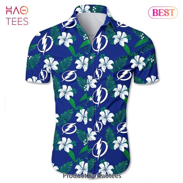 Tampa Bay Lightning Hawaiian shirt Tropical Flower summer