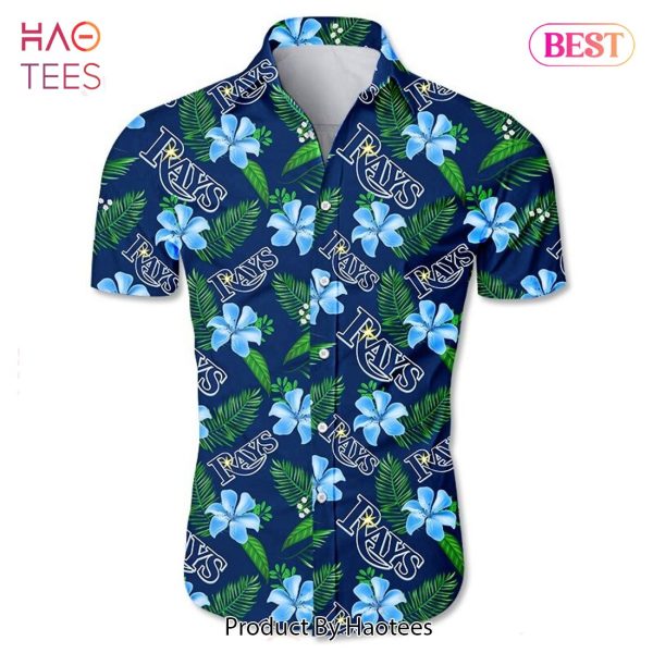 Tampa Bay Rays Hawaiian Shirt Tropical flower gift for fans