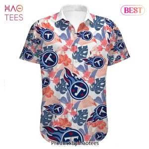 Tennessee Titans Hawaiian Shirt flower summer gift for fans