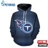 Tennessee Titans Logo Simple 3D Hoodie