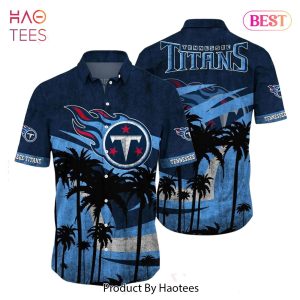 Tennessee Titans NFL Hawaii Shirt Graphic Tropical Pattern Short Sleeve Hot Summer