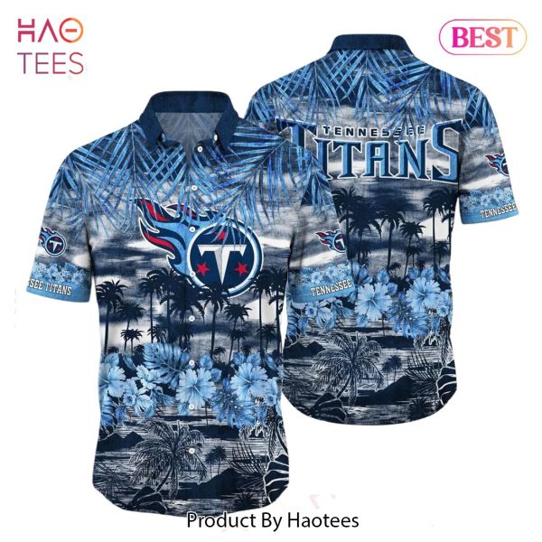 Tennessee Titans NFL Hawaiian Shirt Style Tropical Pattern Summer For Awesome Fans