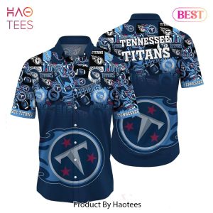 Tennessee Titans NFL Hawaiian Shirt Trends Summer Short Sleeve Button Down Shirt For Sports Fans